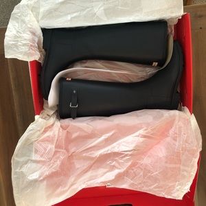 Hunter Original Refined Rain Boot in Matte Navy